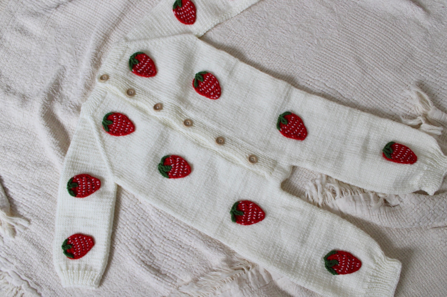 Strawberry & Cream Romper PRE ORDER